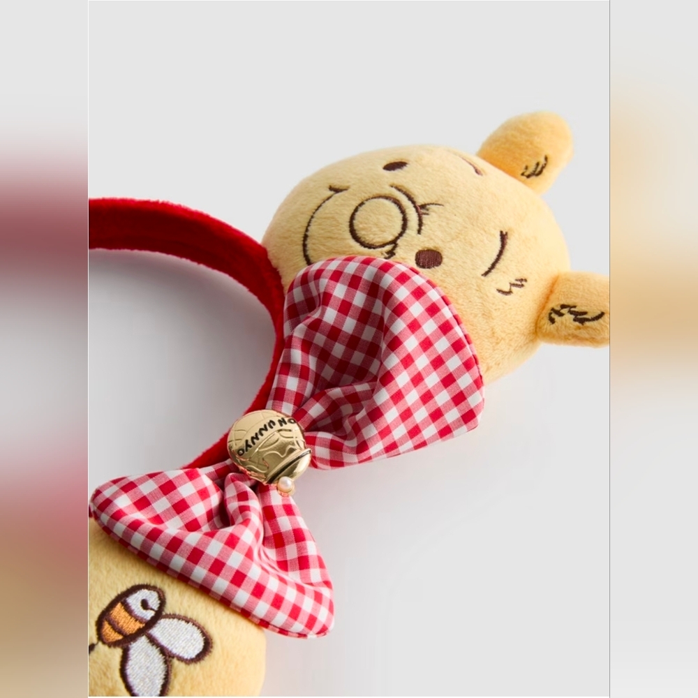 Sold Disney Winnie The Pooh Plush Ears Headband Embroidered, Primark LAST ONE - Picture 2 of 4
